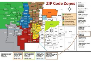 Scottsdale Zip Code Map - Scottsdale AZ